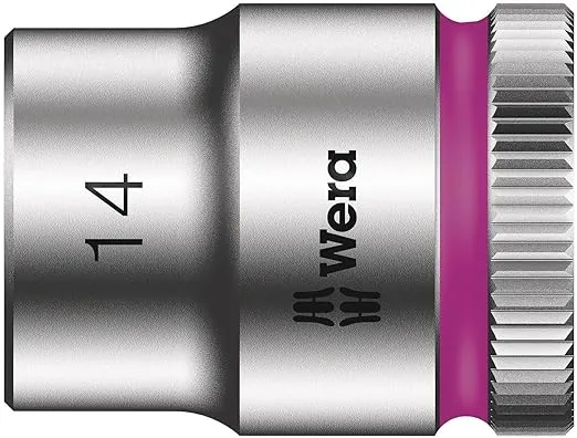 WERA 05003559001 8790 HMB Zyklop 3/8" Socket, 14 x 29 mm