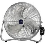 Lasko 20″ High Velocity QuickMount, Easily Converts from a Floor Wall Fan,