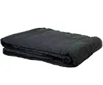 Sound Dampening Blanket - Black, Woven Cotton/Polyester