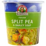 Dr. McDougall&#039;s Right Foods Vegan Split Pea Soup, 2.5 Ounce Cups (Pack of 6)