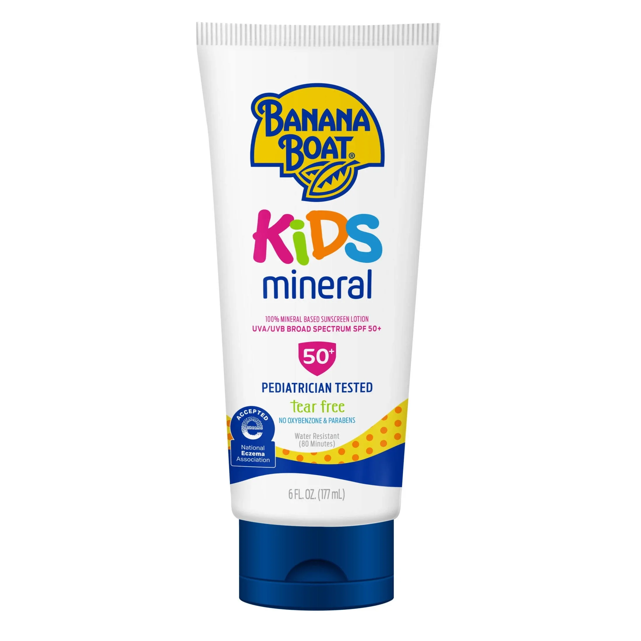 Banana Boat Kids 100% Mineral Sunscreen Lotion