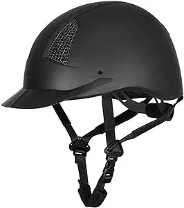 TuffRider Starter Horse Riding Helmet with Carbon Fiber Grill