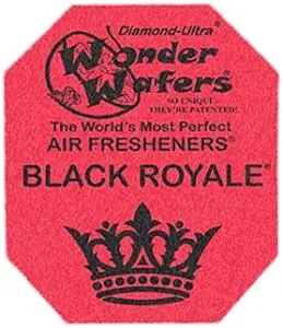 Wonder Wafers 3050 Black Royale Scent Car Truck Air Freshener Wafer - 50 Pack