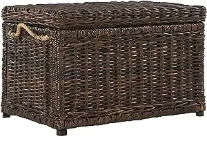 happimess Jacob Wicker Storage Trunk - Brown