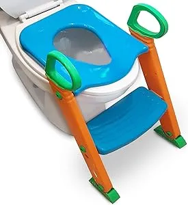 Alayna Potty Toilet Seat with Step Stool Ladder Trainer for Kids