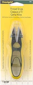 Dritz Omnigrid Thread Snips, Yellow