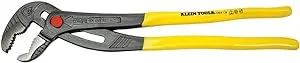 Klein Tools D504-12B Pump Pliers, Quick-Adjust Tongue and Groove Klaw Water Pump Pliers, 12-Inch