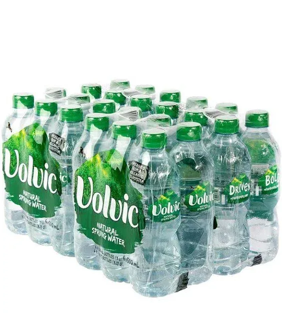 Volvic Natural Spring Water, 500ml- Bottles (Pack of 24)