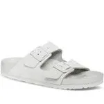 Birkenstock Uji Nubuck Leather New Beige Two-Strap Sandals