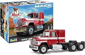 Revell Monogram 11961 Mack R Conventional Truck 1:32 Scale 55-Piece Skill Level 4 Model Truck Building Kit