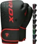 RDX Boxing Gloves Men Women, Pro Training Sparring, Maya Hide Leather Muay Thai 