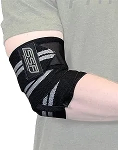 Serious Steel Fitness Elbow Wraps (Pair) - Large (63")