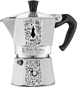 Bialetti Moka 3 Cups 90th Anniversary | Coffee Maker + Celebratory Bag