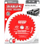 Diablo D0532F 5-7/8 in. x 32 Tooth Steel Demon Carbide-Tipped Saw Blade for Metal