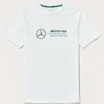 2022 Mercedes AMG Petronas Large Logo Tee (White)