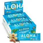 Aloha Protein Bar, Organic, Vanilla Crunch Almond - 12 pack, 1.98 oz bars