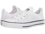 Converse Women's Chuck Taylor Shoreline Knit Slip On Sneakers (White/Black) - Size 9.0 M