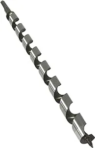 Greenlee 66PT-3/4 Nail Eater Bit with Self-Feeding Screw Point, 3/4 x 18 Steel Nail Eater Drill Bit with 7/16" Hexagonal Shank