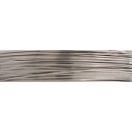 Beadalon Square Wire 316L Stainless Steel 20 Gauge, 3-Meter