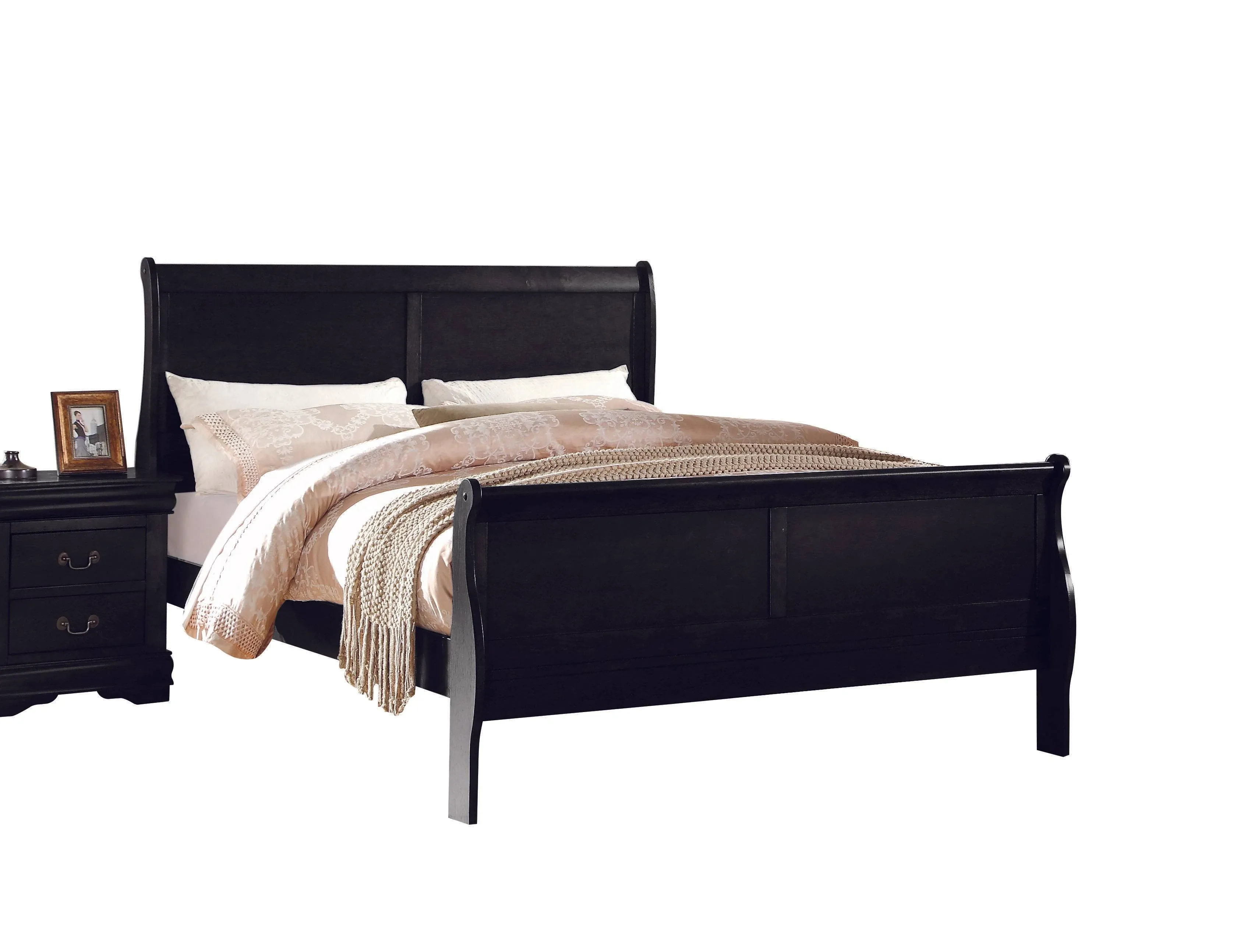 Acme Louis Philippe Black Full Bed