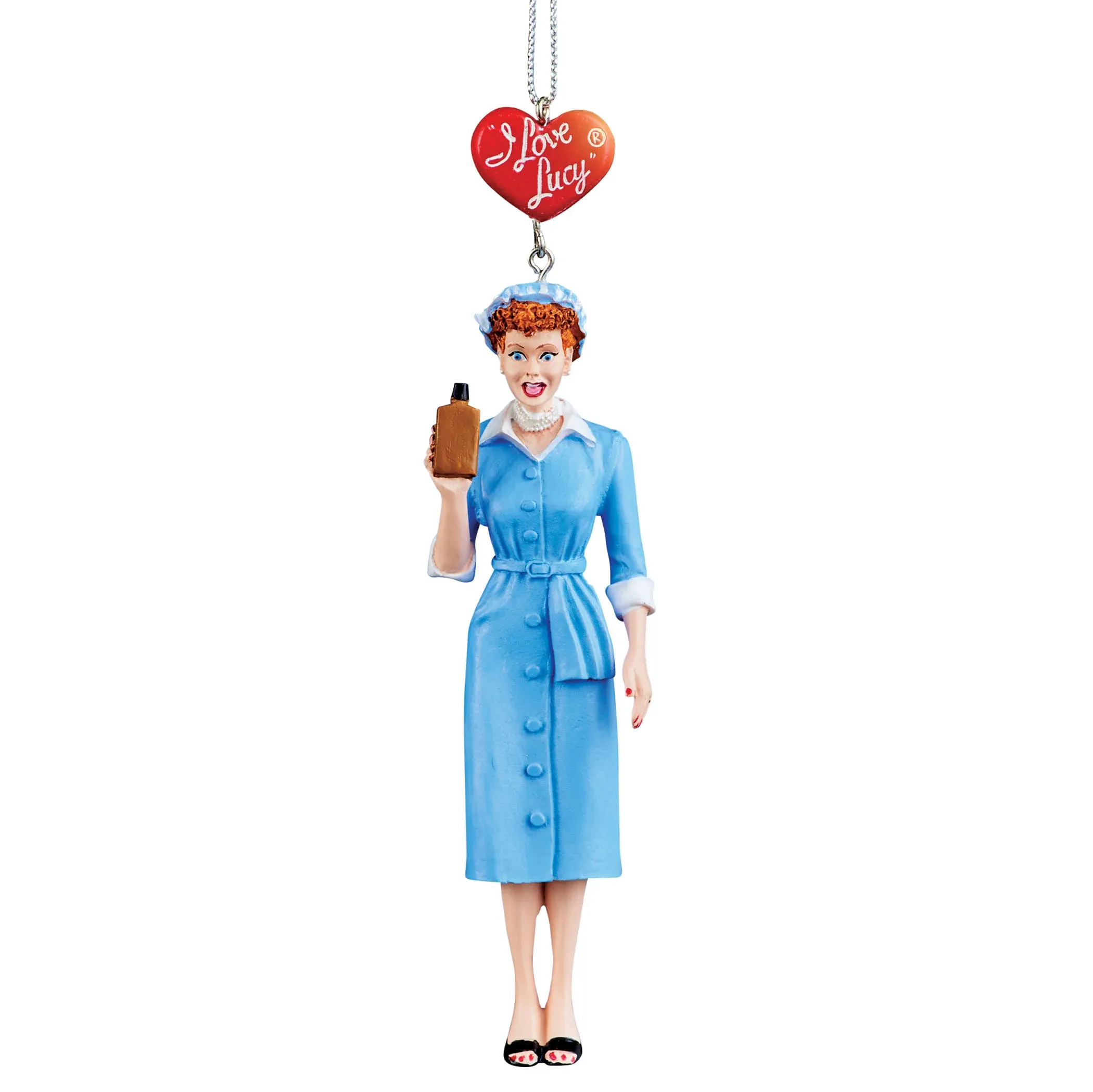 I Love Lucy Vitameatavegamin Ornament 5.5"