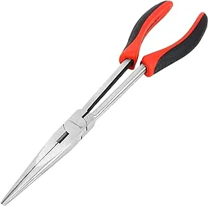 JONNESWAY P7602 11&#034; LONG REACH NOSE PLIER ANGLE: 45°  DEGREE / CR-V STEEL