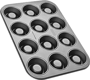 Zenker 12 Count Nonstick Carbon Steel Shortcake Pan