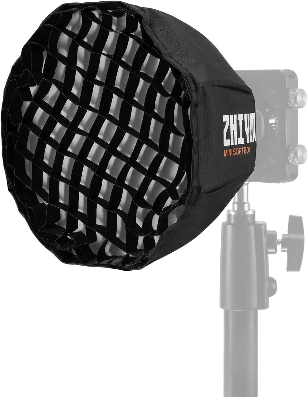 ZHIYUN Mini Dome Softbox Diffuser, Video Light Dome Diffuser for G60 /X100 /X60 /CX100 Light with ZY Mount