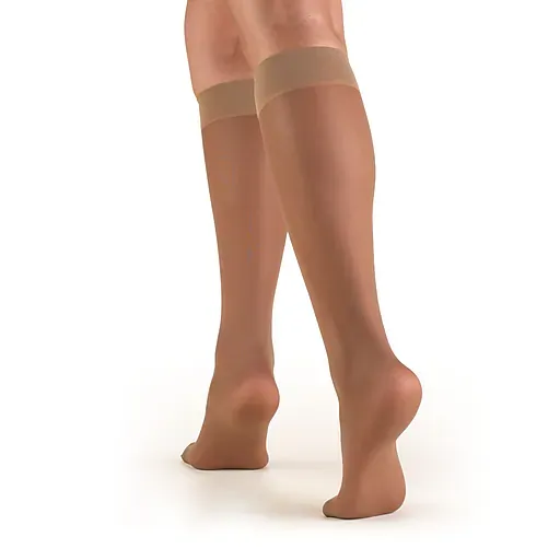 Truform Women's Stockings, Knee high, Sheer: 8-15 mmHg