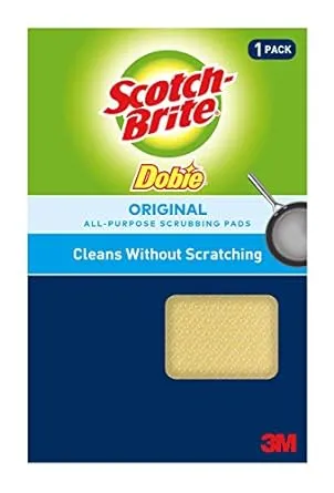 3M 720 Scotch-Brite Dobie All-Purpose Cleaning Pad - 24/Case