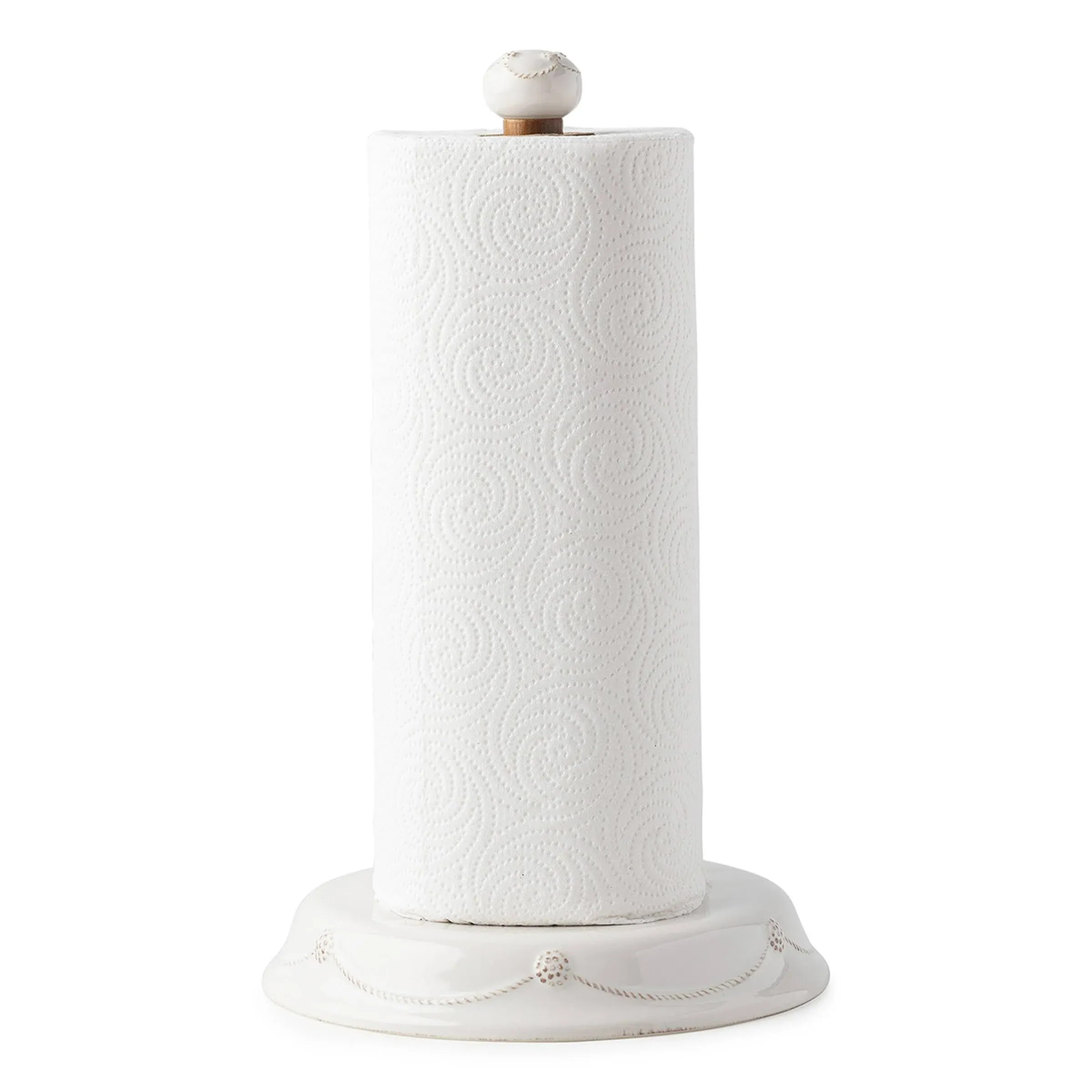 Juliska Berry & Thread Towel Holder - Whitewash