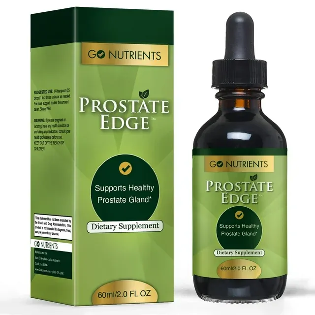 Prostate Edge - Prostate Supplement for Men with Pygeum Africanum, Saw Palmetto