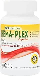 Nature's Plus Hema-Plex - 60 Capsules