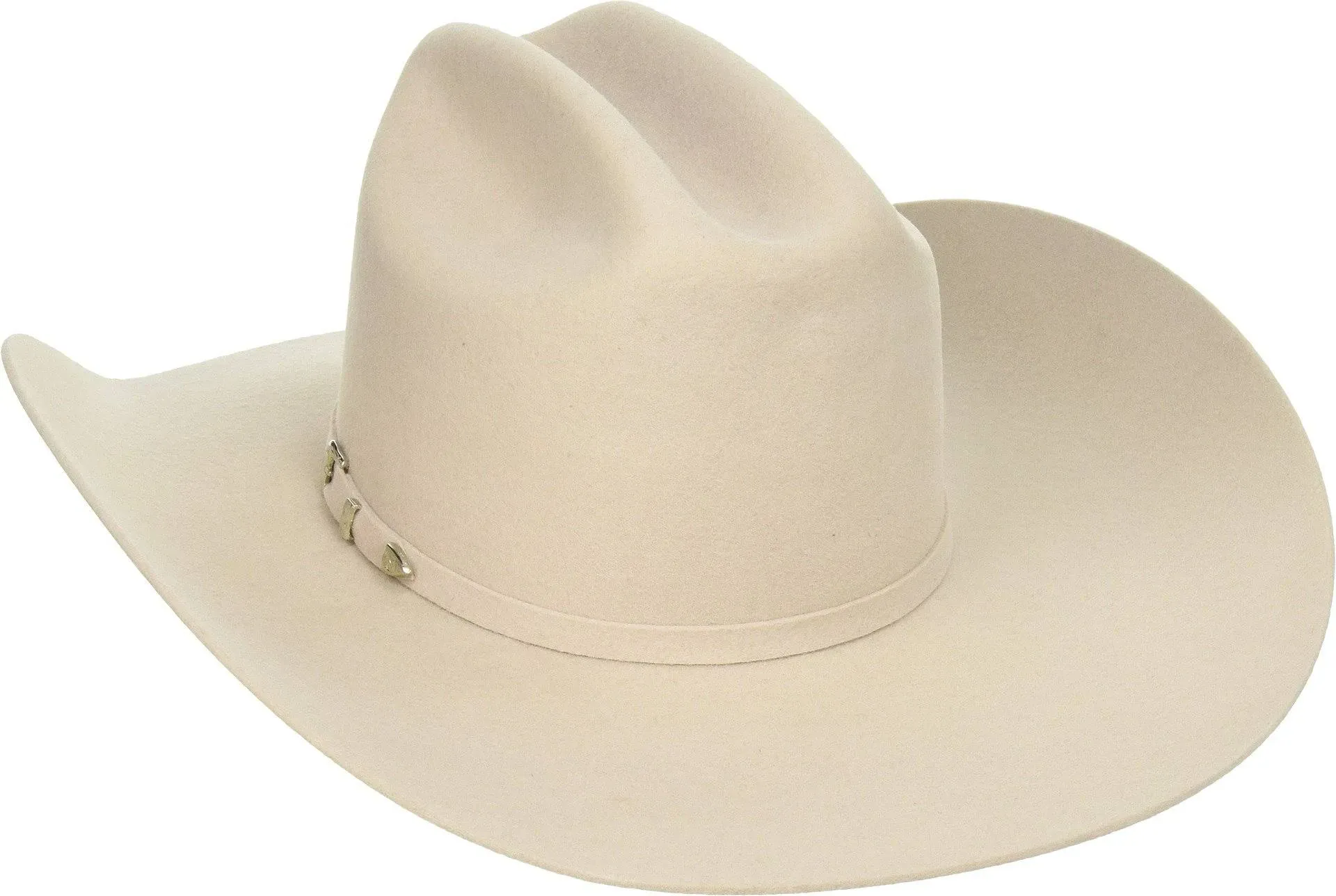 NWT ARIAT Men&#x27;s 3X Wool Felt Cowboy Hat Silver Belly 7 5/8