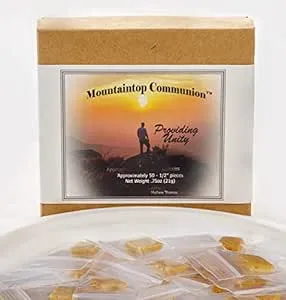 Individually Wrapped Gluten-Free Communion Bread (50 Count)