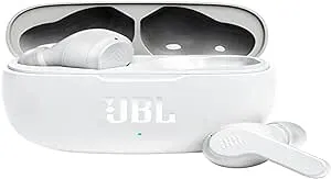 JBL Vibe 200TWS True Wireless Earbuds - White (Renewed)