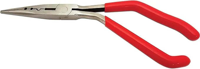 Titan 11400 9-Inch Pistol Grip Needle Nose Pliers and Crimper