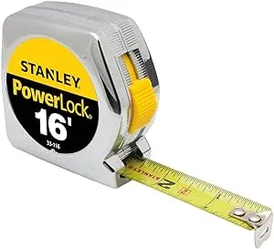 STANLEY PowerLock Tape Measure, 16-Foot (33-116)