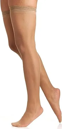 Berkshire All Day Sheer Thigh High with Invisible Toe - Style 1590 - City Beige, AB