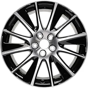 New 19" 2017-2019 Toyota Highlander SE Machined and Black Replacement Alloy Wheel - 75215