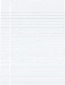 Pacon Wide Ruled Filler Paper, 8" x 10.5", 500 Sheets/Pack (P2431)