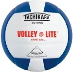 Tachikara Svmnc Volley-Lite Volleyball - Royal/White