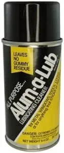 Alum-a-Lub Lubricating Cleaner - 9.4oz For Metal Windows, Tools, Locks Or Anything That Sticks Or Squeaks. Restores Old And Damaged Equipment To Like New