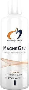 Designs for Health MagneGel (Transdermal Magnesium) Gel - 8 oz