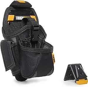 ToughBuilt 8.5 in. W X 12 in. H Polyester Drill Holster Tool Pouch 15 pocket Black/Gray 1 pc