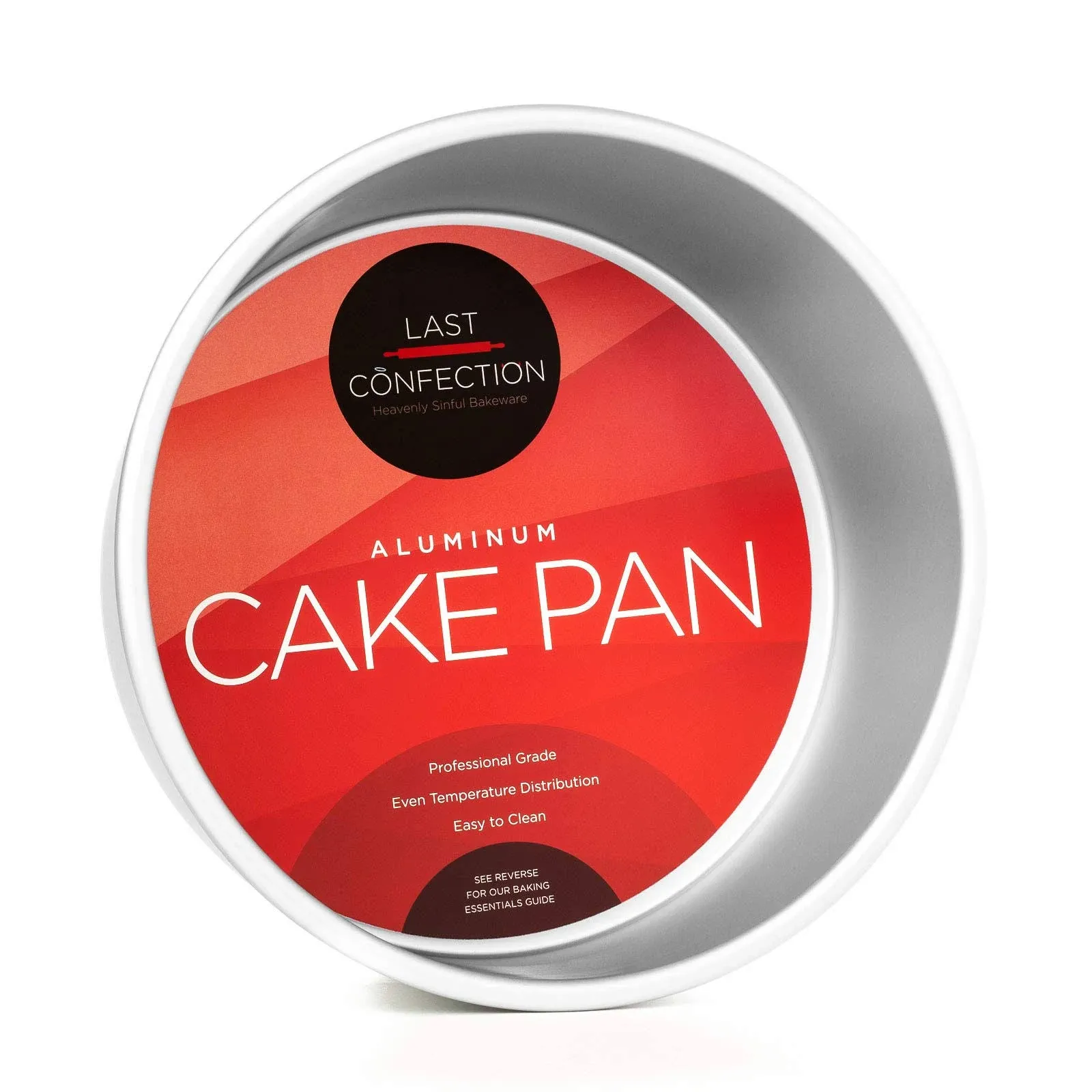 Last Confection 7" x 2" Aluminum Round Cake Pan - Professional Bakeware