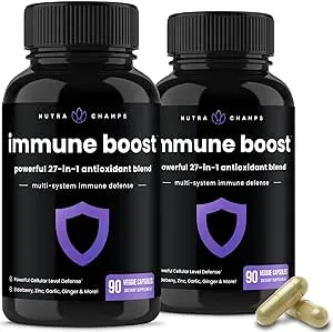 27 in 1 Immune Support Supplement | Antioxidant Immune Boosters for Adults | 90 ...