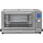 Cuisinart TOB-135N Deluxe Convection Toaster Oven Broiler, Brushed Stainless, Silver