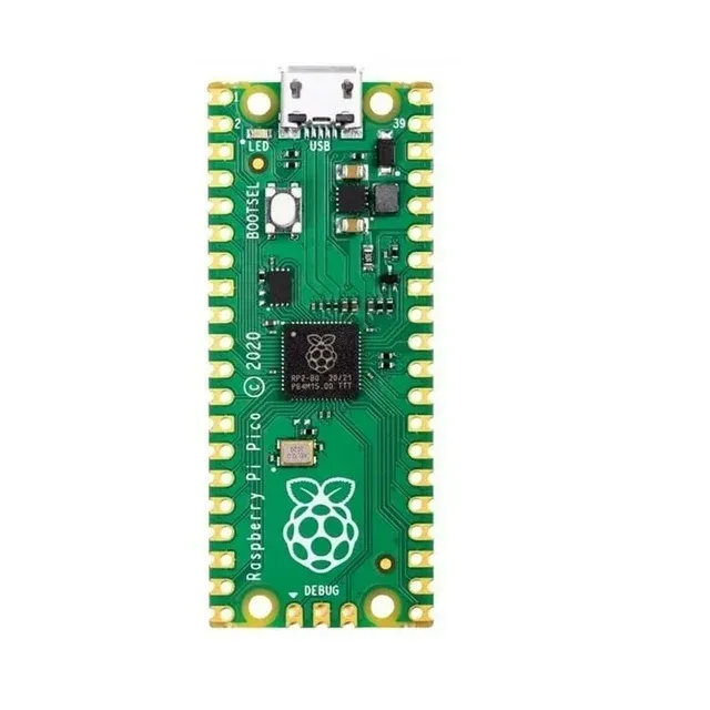 Raspberry Pi Pico Flexible Microcontrolador Board basado en el procesador Raspberry Pi RP2040 de doble núcleo ARM Cortex M0+, 3 piezas