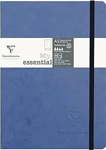 Clairefontaine My Essential A5 Dot Grid Notebook - Blue